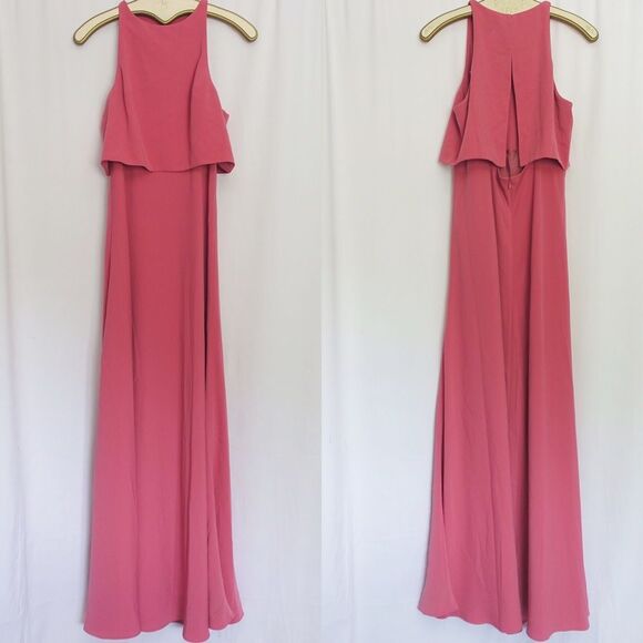 Anthropologie x BHLDN Jill Stuart Iva Crepe Dress - Picture 5 of 7